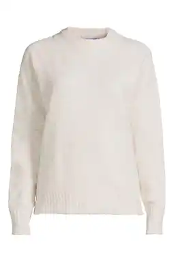 Wehkamp Anytime gebreide trui beige melange aanbieding