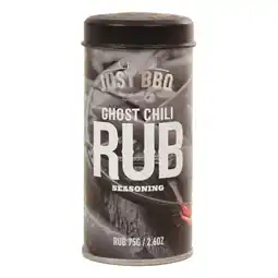 Van Cranenbroek Rub bbq chili ghost 75 g Not Just BBQ aanbieding