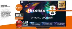 EP Beerepoot HISENSE RGB MiniLED 4K Televisie 55UR8S aanbieding