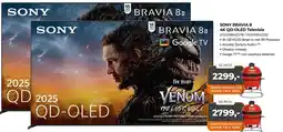 EP Beerepoot SONY BRAVIA 8 4K QD-OLED Televisie K55XR8M25PB/K65XR8M25B aanbieding