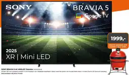 EP Beerepoot SONY BRAVIA 5 4K MINILED Televisie K85XR59PB aanbieding