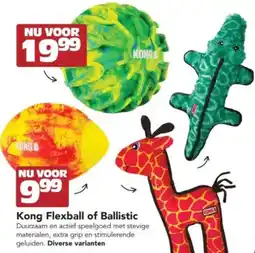 Discus Kong Flexball of Ballistic aanbieding