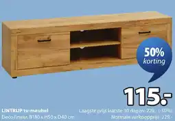 Jysk Lintrup tv-meubel aanbieding