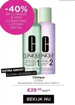 ICI Paris XL Clinique 3-Step aanbieding