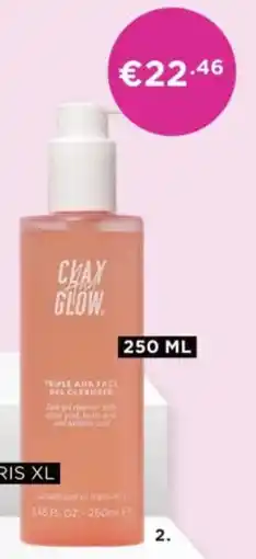 ICI Paris XL Clay And Glow Triple AHA Face Gel Cleanser aanbieding
