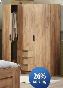 Jysk Jenslev kledingkast aanbieding