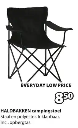 Jysk Haldbakken campingstoel aanbieding