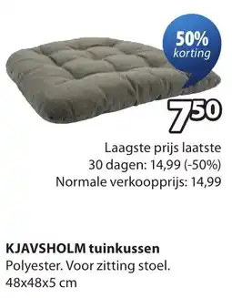 Jysk Kjavsholm tuinkussen aanbieding