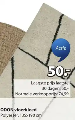 Jysk Odon vloerkleed aanbieding