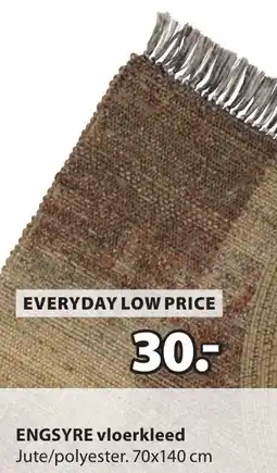 Jysk Engsyre vloerkleed aanbieding