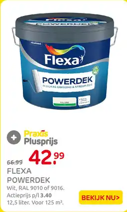 Praxis Flexa Powerdek aanbieding