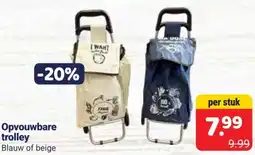 Die 2 Brüder Opvouwbare trolley aanbieding