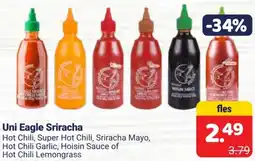 Die 2 Brüder Uni Eagle Sriracha aanbieding
