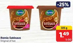 Die 2 Brüder Remia Satésaus aanbieding
