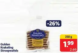 Die 2 Brüder Gulden Krakeling Stroopwafels aanbieding