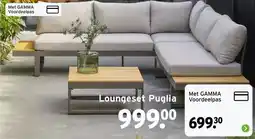 GAMMA Loungeset Puglia aanbieding