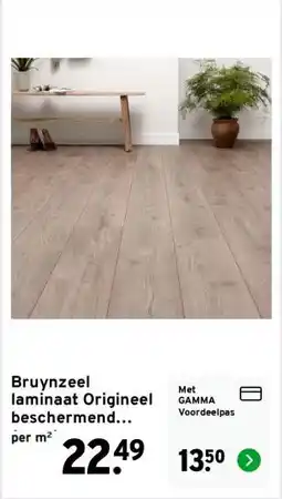 GAMMA Bruynzeel laminaat Origineel beschermend bruin aanbieding