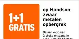 GAMMA op Handson zwaar metalen opbergrek aanbieding