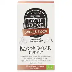 Holland & Barrett Royal Green Blood Sugar Support - 60 vegicaps aanbieding