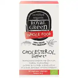 Holland & Barrett Royal Green Cholesterol Support - 60 vegicaps aanbieding