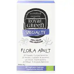 Holland & Barrett Royal Green Flora Adult - 60 vegicaps aanbieding