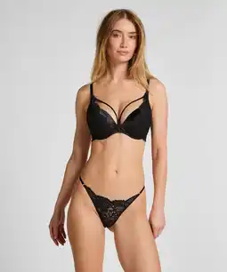 Hunkemoller Hunkemöller String Whitney Zwart aanbieding