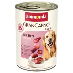 Zooplus 12x400g animonda GranCarno Original hondenvoer nat aanbieding