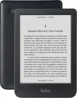 Coolblue Kobo Clara BW Zwart aanbieding