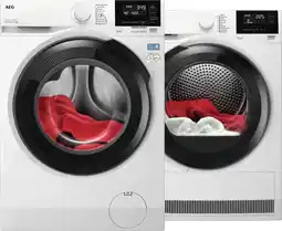 Coolblue AEG LR73844 ProSteam + AEG TR7386T4B SensiDry aanbieding