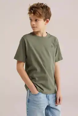 Wehkamp WE Fashion T-shirt kaki aanbieding