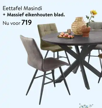 Profijt Meubel Eettafel Masindi aanbieding