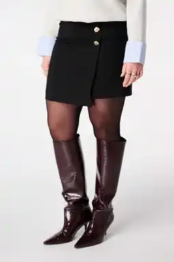 Wehkamp MS Mode korte rok zwart aanbieding