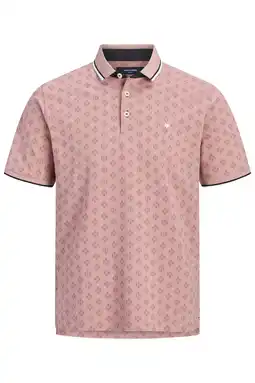 Wehkamp JACK & JONES PREMIUM slim polo roze aanbieding