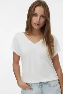 Wehkamp VERO MODA top wit aanbieding