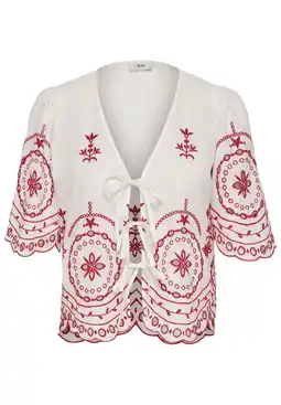 Wehkamp JDY blousetop broderie ecru aanbieding