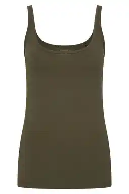 Wehkamp Expresso jersey basis top donkergroen aanbieding
