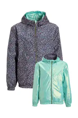 Wehkamp Orange Stars reversible jacket ditsy floral print aanbieding
