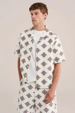 Wehkamp WE Fashion relaxed casual overhemd ecru aanbieding