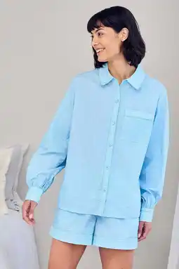 Wehkamp Chelsea Peers shortama lichtblauw aanbieding