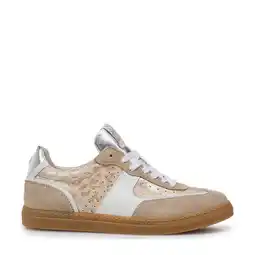 Wehkamp Floris van Bommel Minni 04.22 leren sneakers taupe aanbieding
