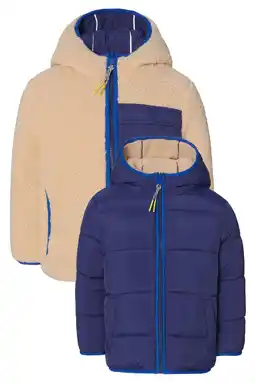 Wehkamp Noppies kids reversible jas blauw aanbieding