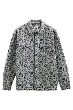 Wehkamp Anerkjendt overshirt grijs aanbieding