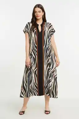 Wehkamp Mat Fashion midi jurk multi aanbieding