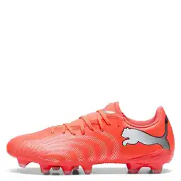 Wehkamp Puma Future 9 Play dames voetbalschoenen oranje/wit/zilver aanbieding