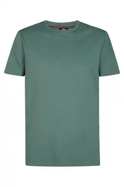 Wehkamp Petrol Industries regular T-shirt groen aanbieding