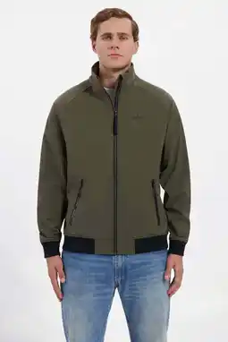 Wehkamp Kjelvik softshell jas Dionn groen aanbieding