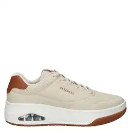 Wehkamp Skechers Uno Court sneakers beige aanbieding