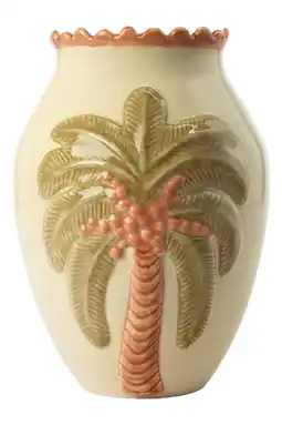Wehkamp Sissy-Boy vaas met palmboom (26 cm x 19 cm) aanbieding