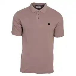 Wehkamp Donnay sportpolo Noah taupe aanbieding