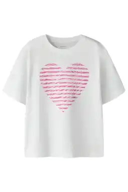 Wehkamp NAME IT KIDS T-shirt wit aanbieding